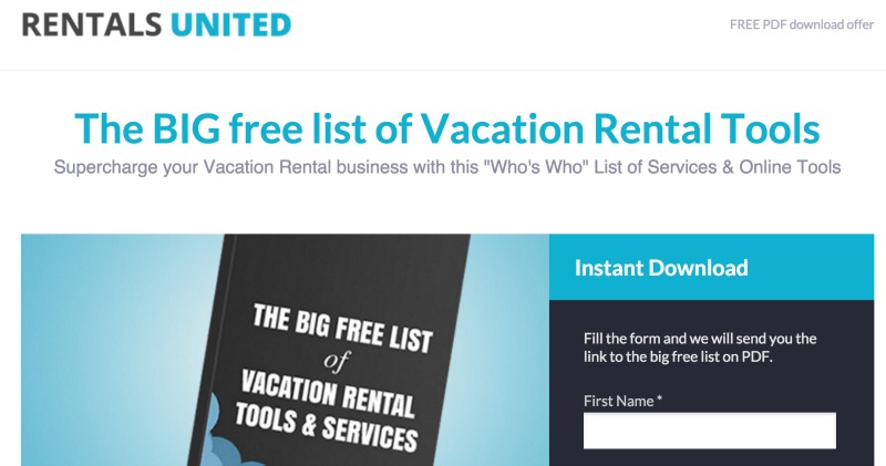 rentals united channel management