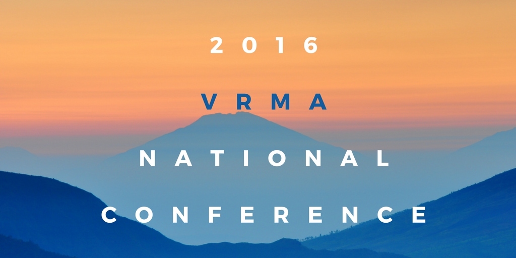 2016VRMANATIONAL CONFERENCE