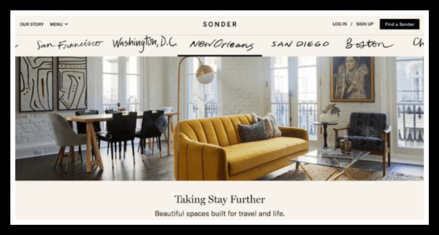 sonder apartment rentals