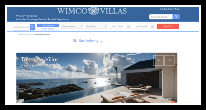 WIMCO villas - St Barths