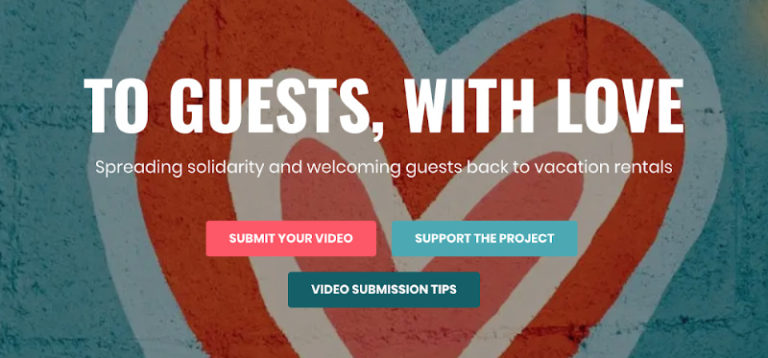 Rejoignez Rental Scale-Up et soutenez « To Guests, With Love », une initiative ludique pour unir et promouvoir l’industrie de la location saisonnière