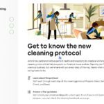 Compromiso de limpieza de anfitriones de Airbnb: Protocolo de 5 pasos, Educación y Quiz en línea para obtener el Destacado de Limpieza en Airbnb 20 Airbnb new cleaning protocol