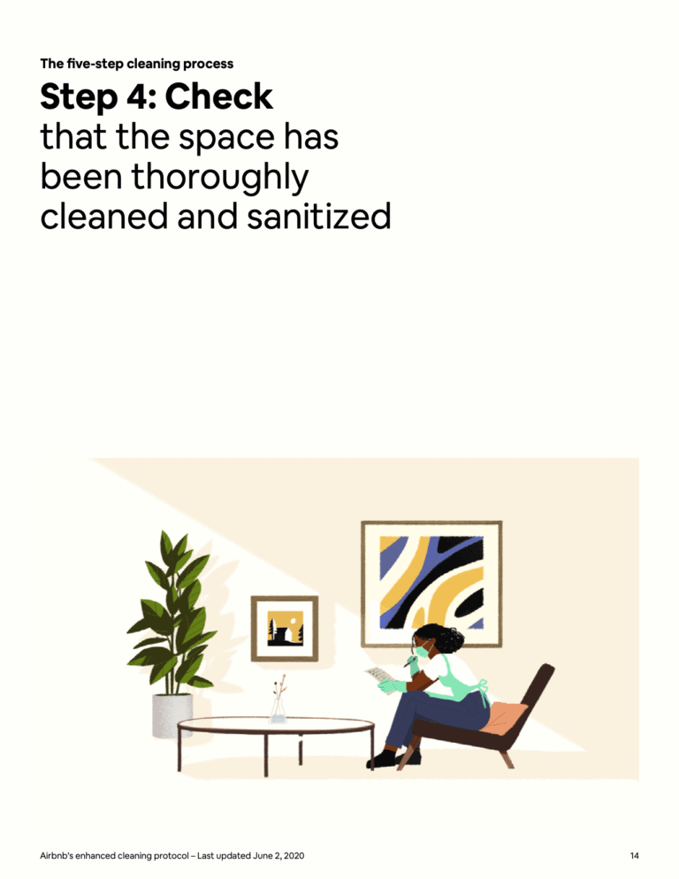 The Airbnb Cleaning Handbook Airbnb's manual to its Enhanced Cleaning