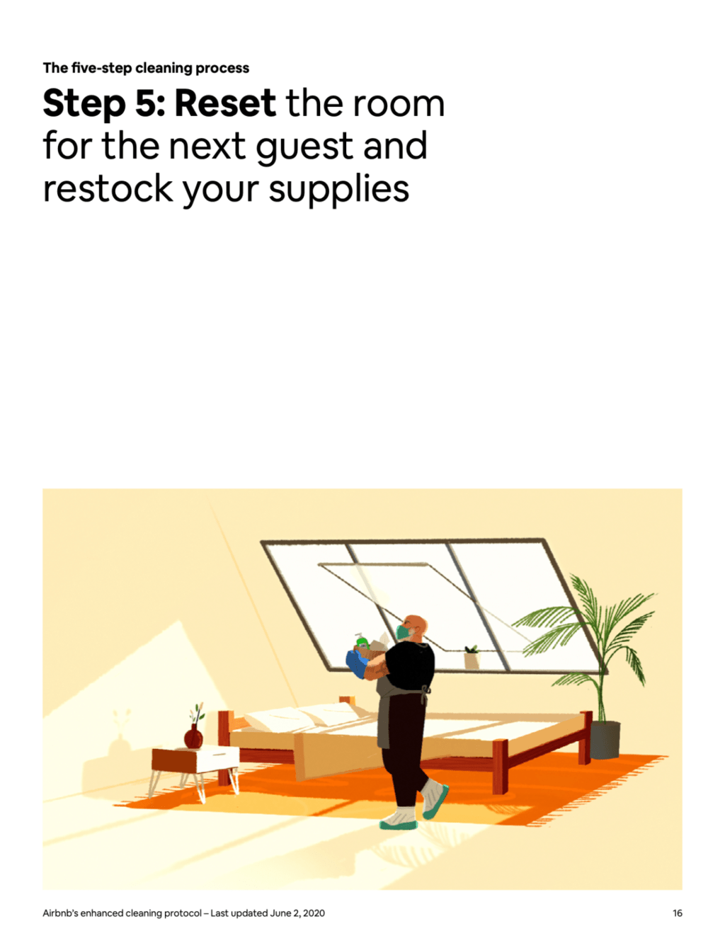 The Airbnb Cleaning Handbook Airbnb's manual to its Enhanced Cleaning