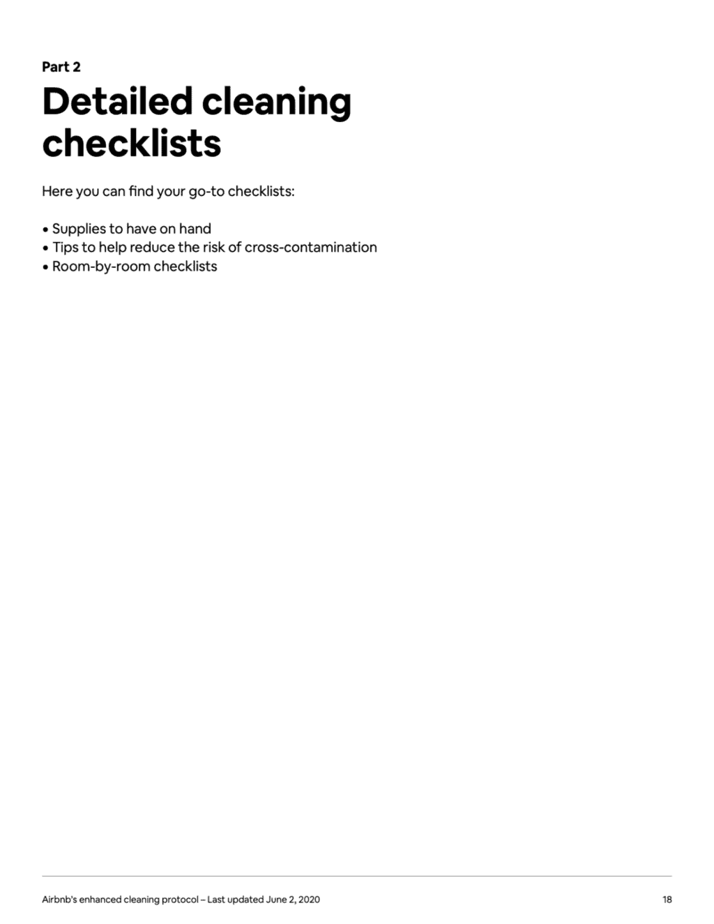 The Airbnb Cleaning Handbook Airbnb's manual to its Enhanced Cleaning