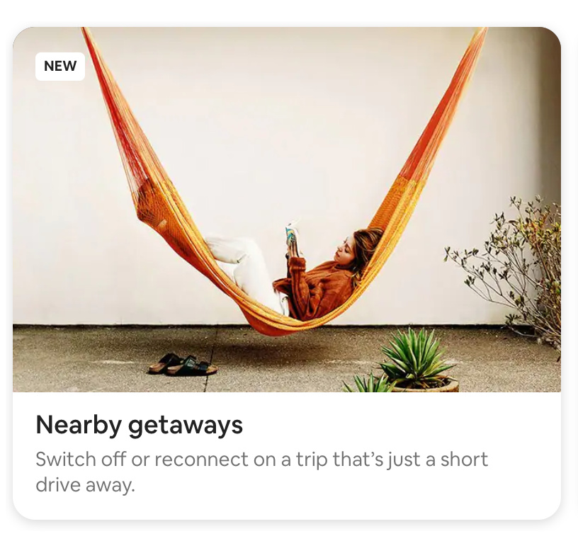 Airbnb go near