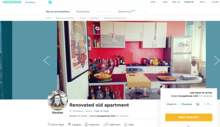 Home - Français 37 misterb&b, la plus grande plateforme de réservation au monde dédiée à la communauté LGBTQ et à ses alliés, sur la levée de fonds, l’adaptation au COVID et l’investissement technologique.