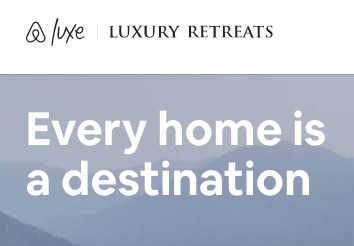 Airbnb Luxe Luxury Retreats