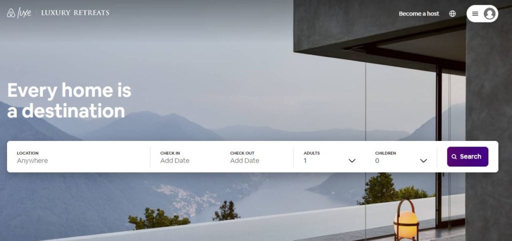 The Ultimate List of Luxury Vacation Rental Websites 23 Rental Scale-Up's Ultimate List of Luxury Vacation Rental Websites - Airbnb Luxe