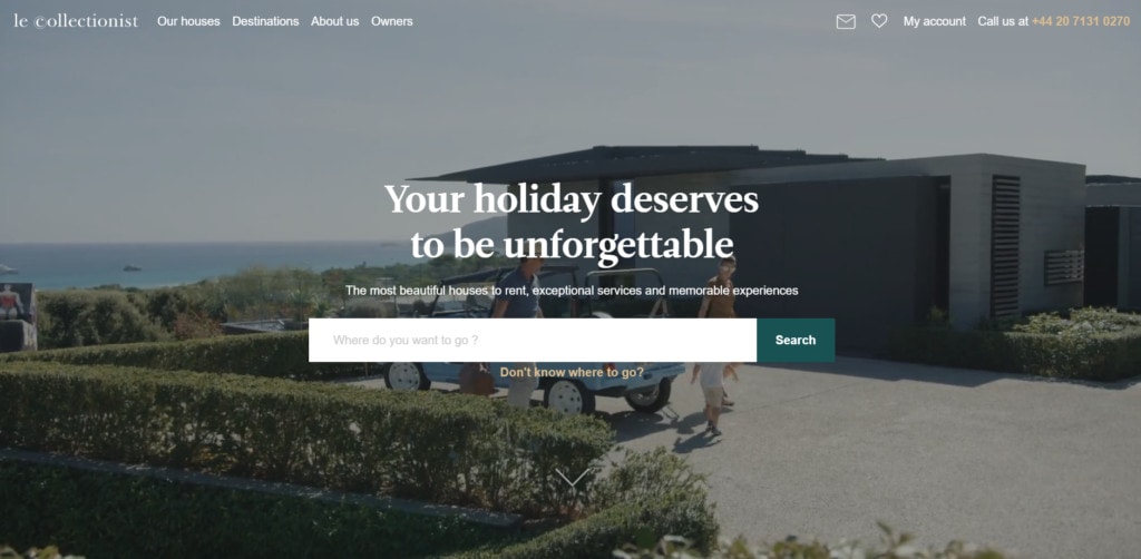 Rental Scale-Up's Ultimate List of Luxury Vacation Rental Websites - Le Collectionist