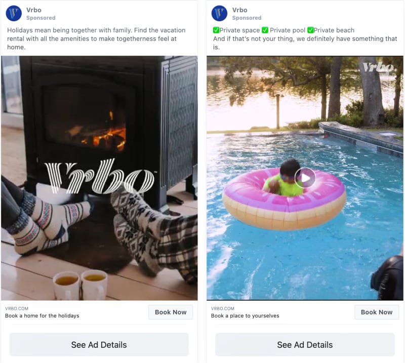 Vrbo instagram ads