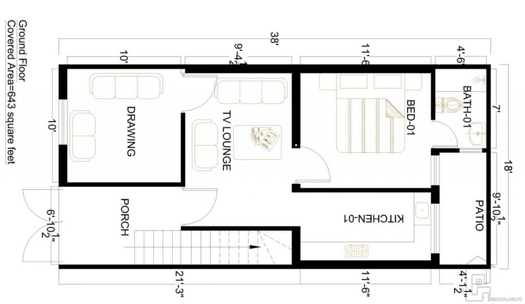 vacation rental property layout