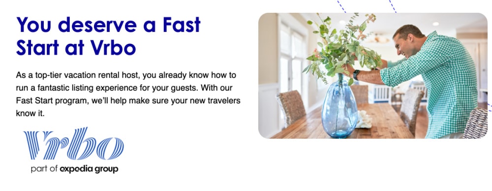 Vrbo fast start