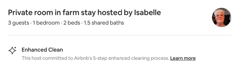 Airbnb enhanced clean badge