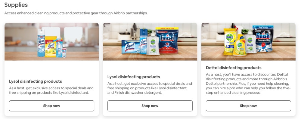 Airbnb COVID-19 safety practices: Mandatory mask-wearing, social distancing, and 5-step enhancing cleaning process 4 airbnb rb lysol dettol Reckitt Benckiser