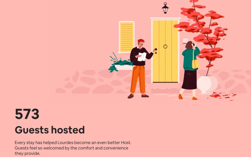 Airbnb Hosting Highlights: Ideas that property managers can steal from Airbnb 3 airbnb hosting highlights guests hosted
