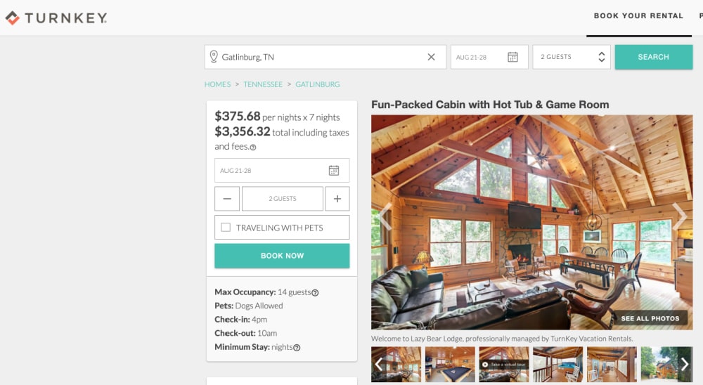 google vacation rentals ads