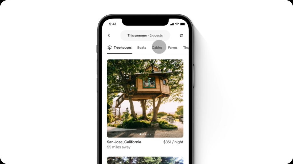 airbnb flexible destinations search feature upgrade