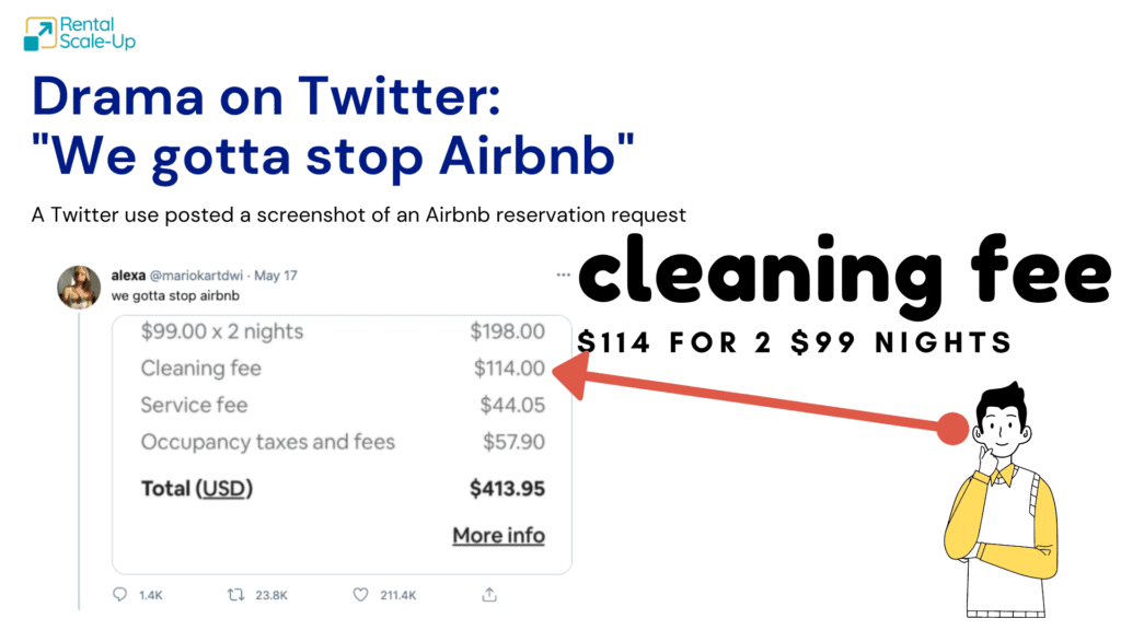 airbnb cleaning fees