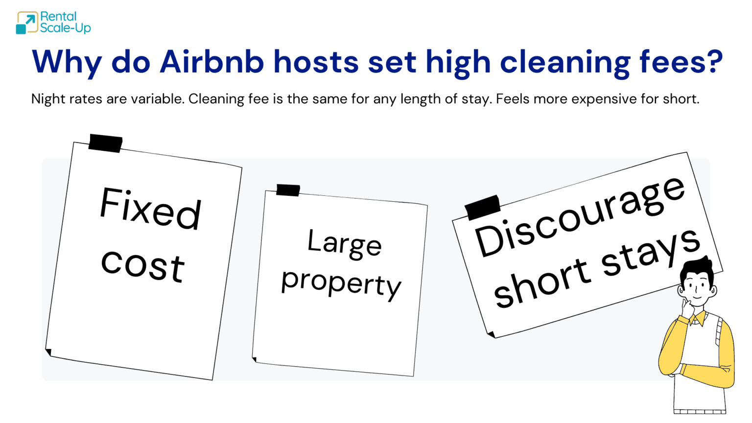 The ridiculous debate about Airbnb's cleaning fees. Rental ScaleUp