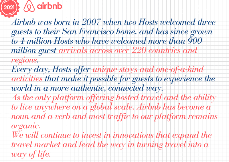 What Airbnb's 2021 mission statement says about the company's ambitions 2 airbnb mission statement 2021
