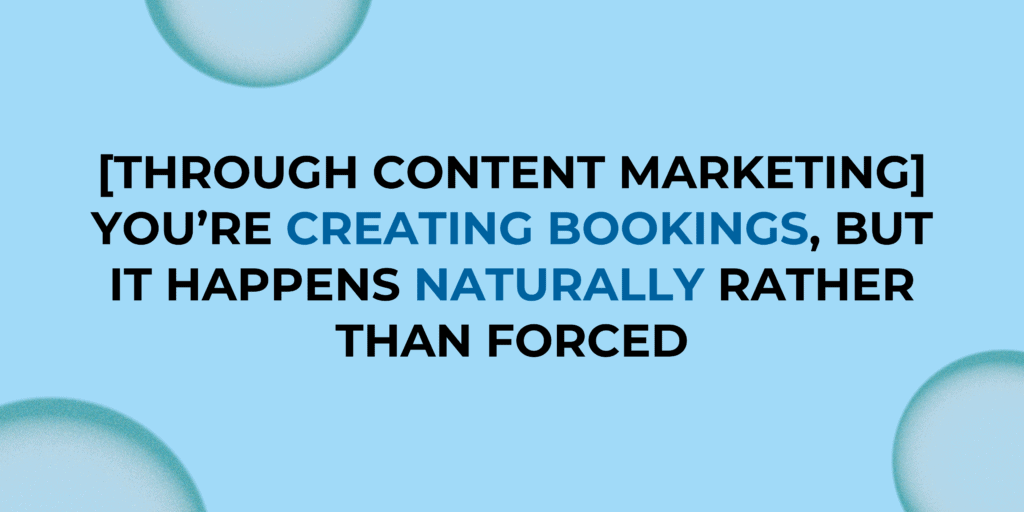 How to use content marketing to build authority and become an Airbnb alternative 1 generate vacation rental bookings organically through content marketing