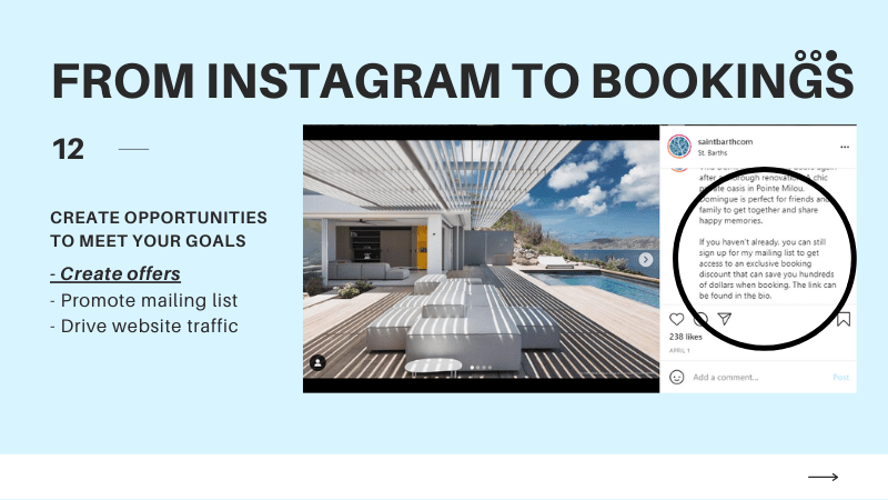 instagram for vacation rentals 18