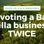 Comment faire pivoter deux fois votre activité de location de vacances pour s'adapter au COVID 8 bali villa manager