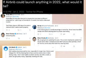 If Airbnb could launch anything in 2022, what would it be