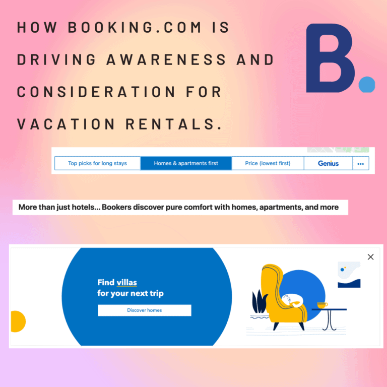 Home - Français 49 7 façons dont Booking.com tente d’accroître la notoriété et la considération pour ses locations de courte durée