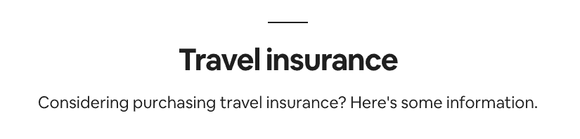 airbnb guest travel insurance