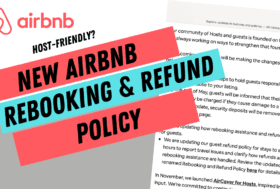 New Airbnb Rebooking and Refund Policy