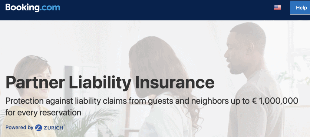 Booking.com Partner Liability Insurance 