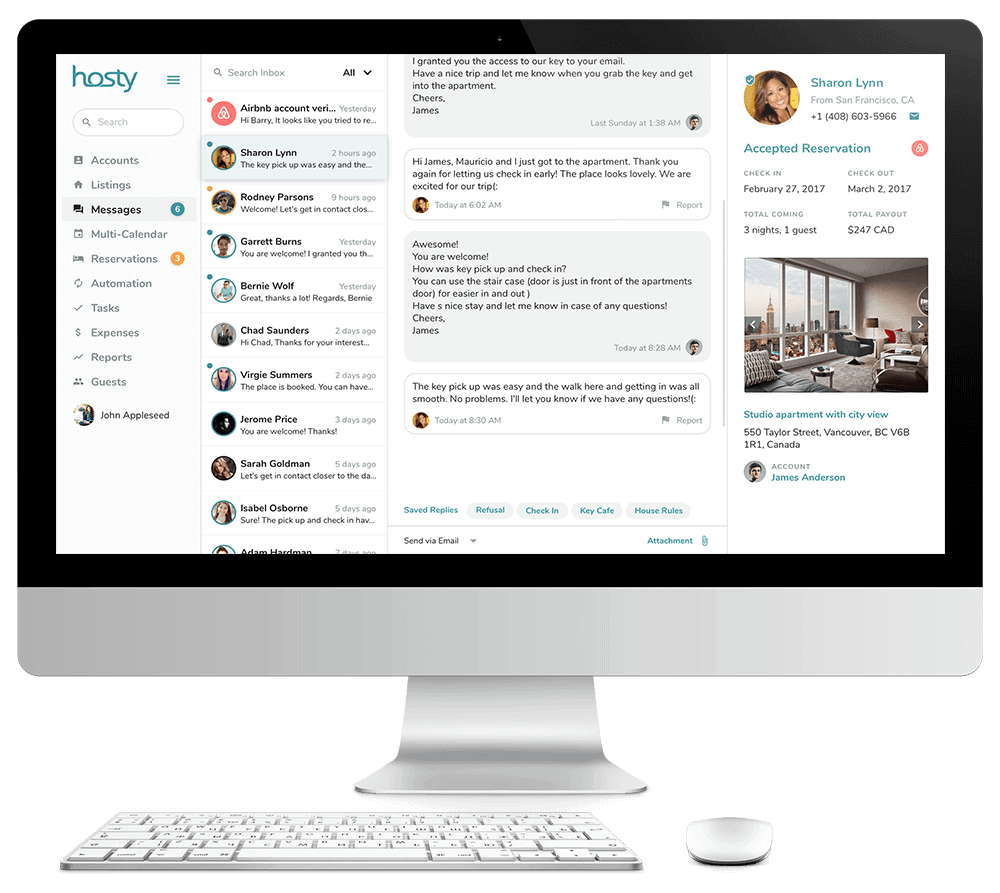 Airbnb guest messaging automation