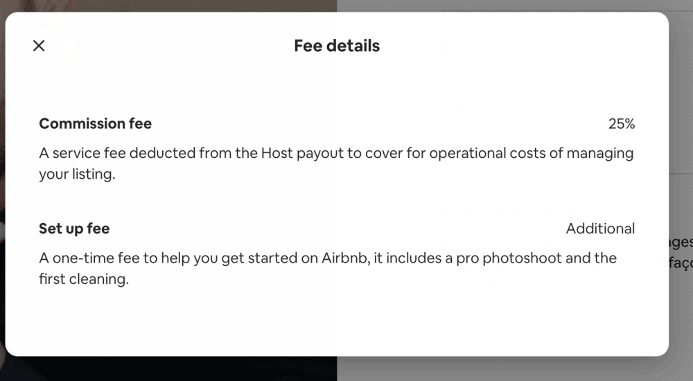 airbnb cohosting local partner fees