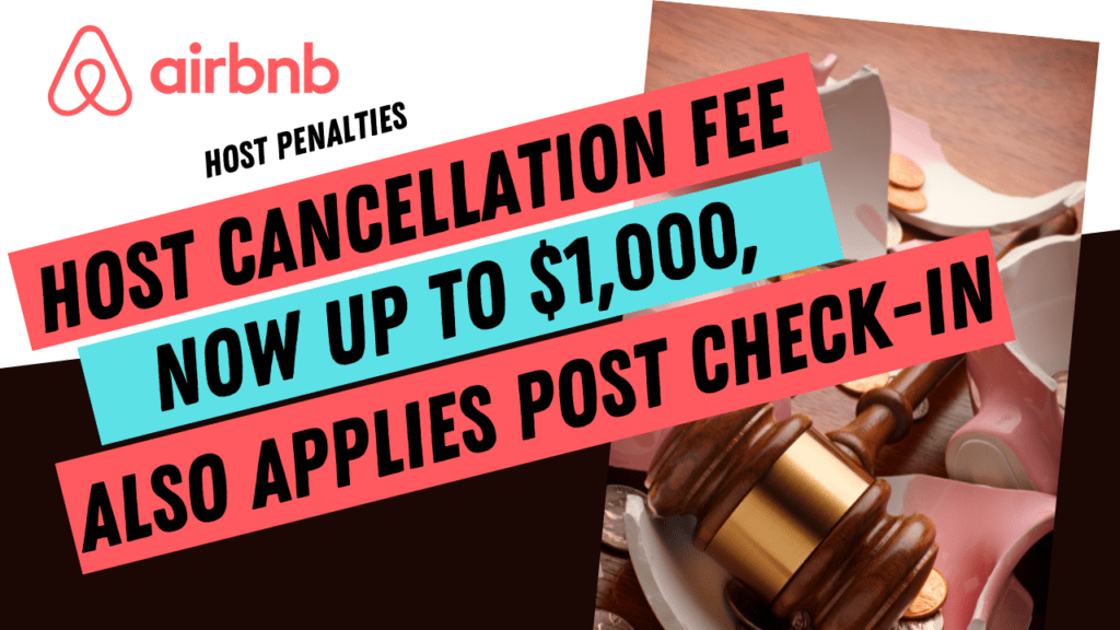 airbnb host cancellation fee penalty