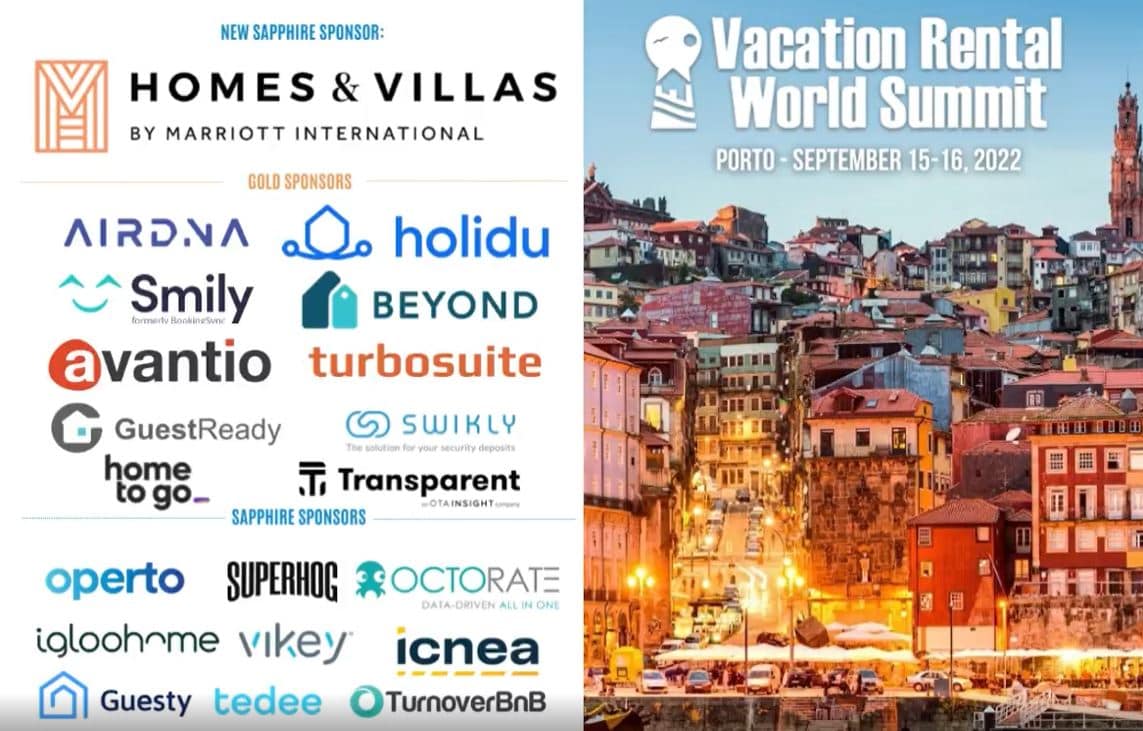 Vacation Rental World Summit 2022, Porto, Portugal