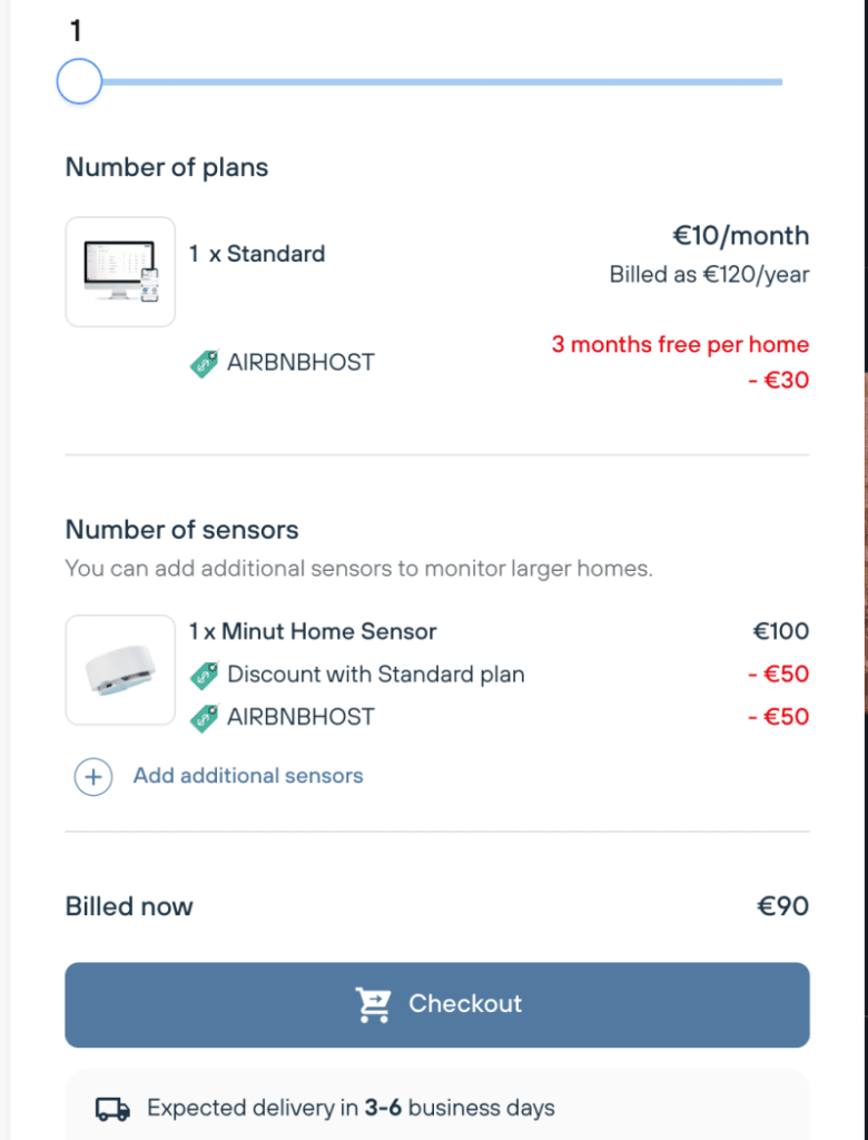 airbnb minut home sensor airbnbhost