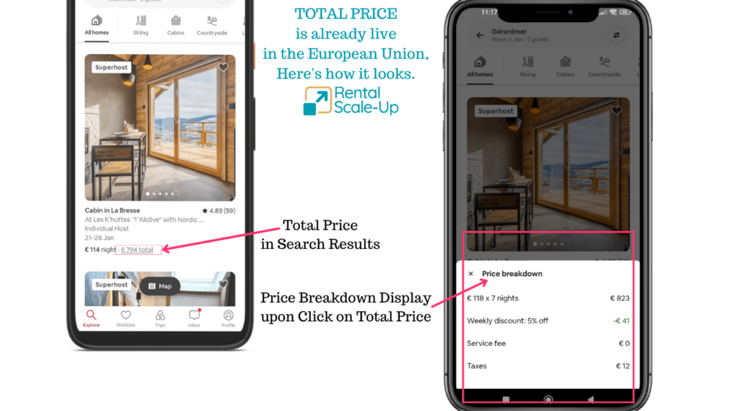 airbnb price breakdown with fees and discounts copy