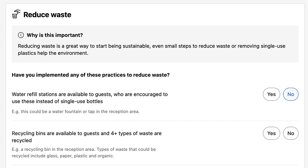 <strong>Short Term Rental Operators Leverage Sustainability Badges to Maximize Clicks and Bookings</strong> 3 booking-com sustainability badge