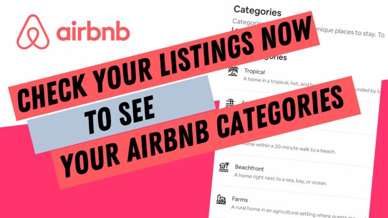 Home - Français 39 Les hôtes Airbnb peuvent enfin voir les catégories de leurs annonces : voici comment les vérifier et les corriger
