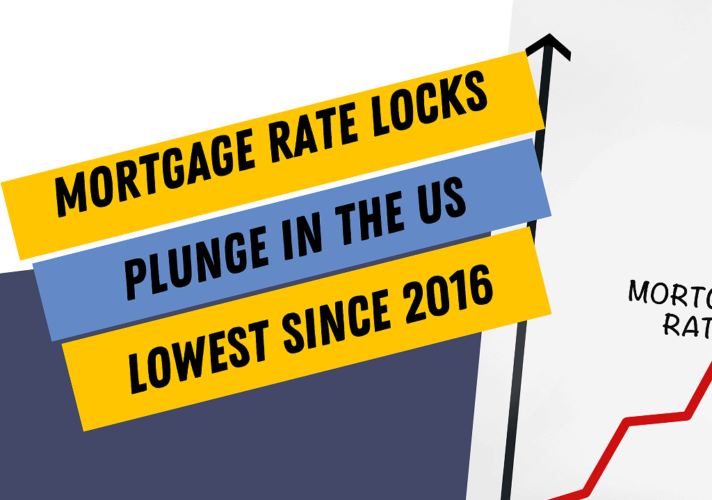 A 52% Plunge: The Shocking Decline in US Mortgage-Rate Locks for Second Homes