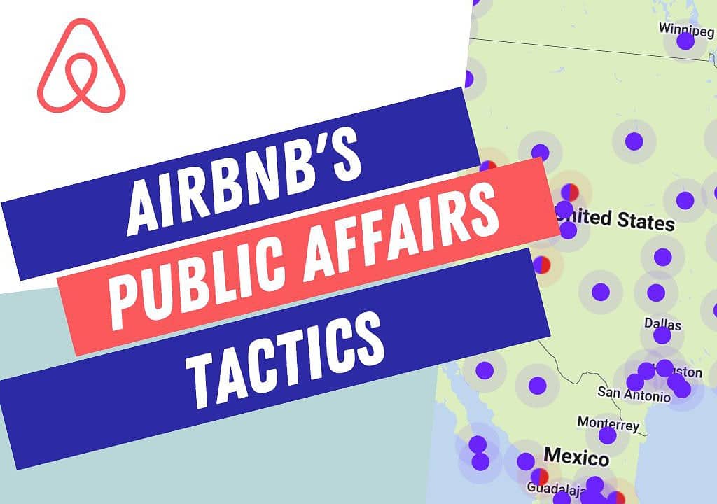 airbnb public affairs tactics