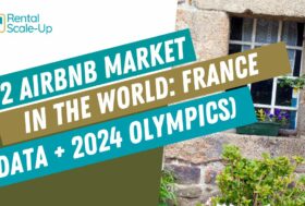 french vacation rental market data 2023 and 2024 paris olympics
