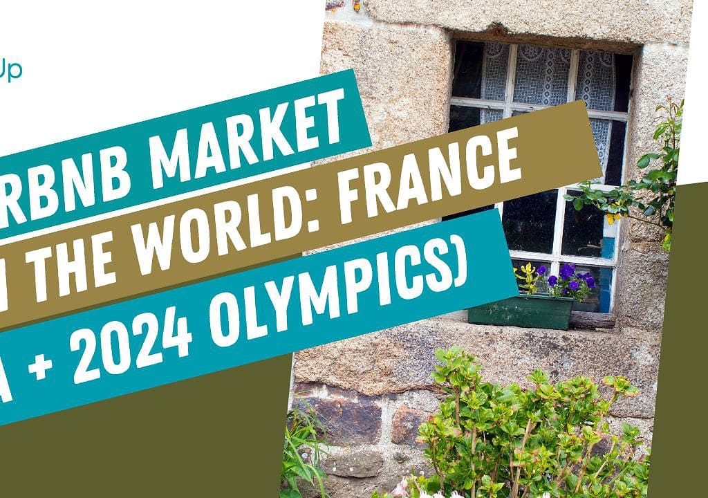 french vacation rental market data 2023 and 2024 paris olympics