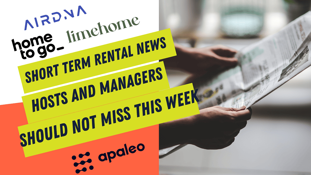 Round-Up: HomeToGo Launches AI Mode, AirDNA Acquires Arrivalist, Limehome Reports 400% Growth Using Apaleo