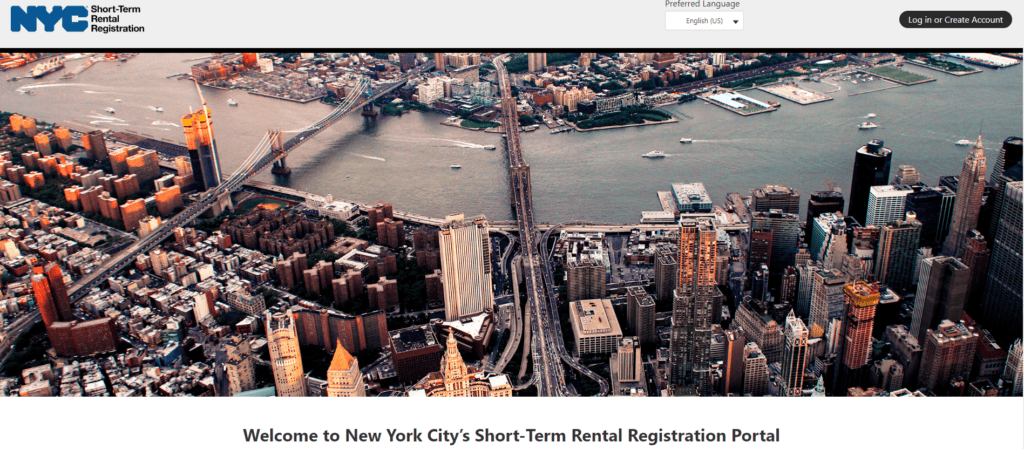 Local Law 18 Goes Into Action, Poised to Decimate New York City Short-Term Rental Supply 1 New York City’s Short-Term Rental Registration Portal
