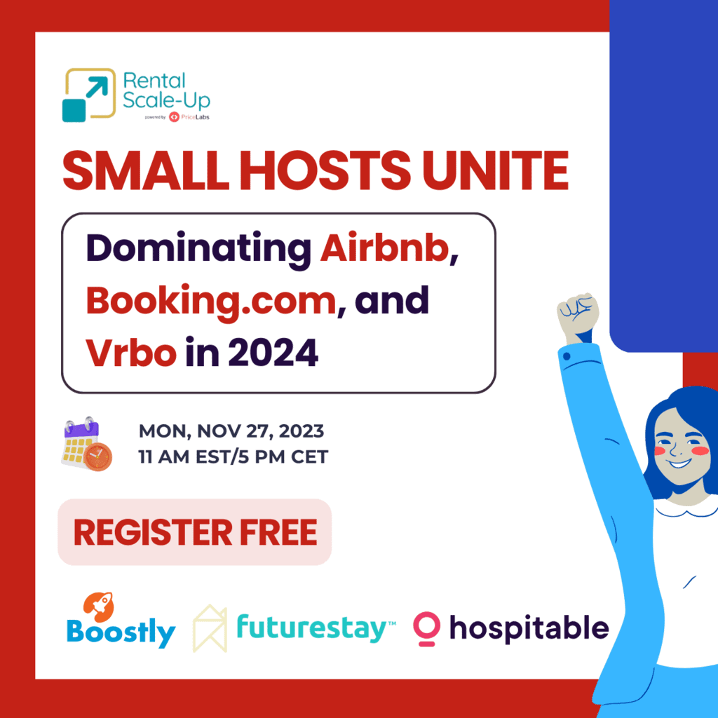 Small Hosts Unite: Dominating Airbnb, Booking.com, and Vrbo in 2024