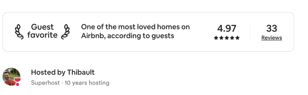 superhost vs Guest Favorite
