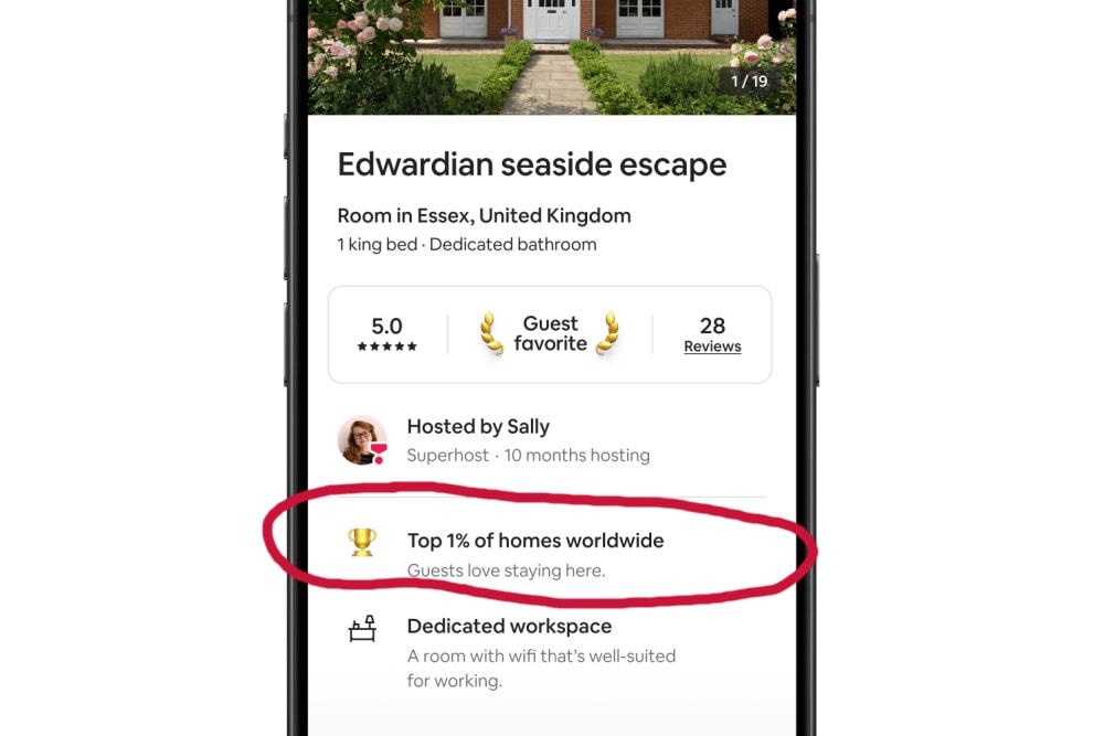Airbnb 2024 Spring update top 1 of homes worlwide 1